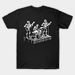 robots playing the music T-Shirt